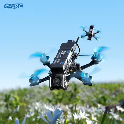GEPRC T-CUBE18 2S analog FPV 1.8-inch 12A 8bit Esc speedx2 1002 25000kV motor ELR 2.4G mini RC QUADC