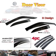 Proton Door Visor Big / Small / Mugen  (4PCS) wira waja persona saga vvt saga flx  blm iriz iswara i