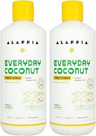 Alaffia Hair Care, Everyday Coconut Conditioner, Daily Moisturizer, Wavy & Curly Hair Products, Vita