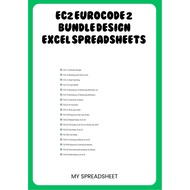 EC2 Eurocode 2  Bundle design excel Spreadsheets