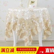 alas meja makan 8 kerusi alas meja makan alas meja European Pastoral Lace Coffee Table Cloth Hollow 