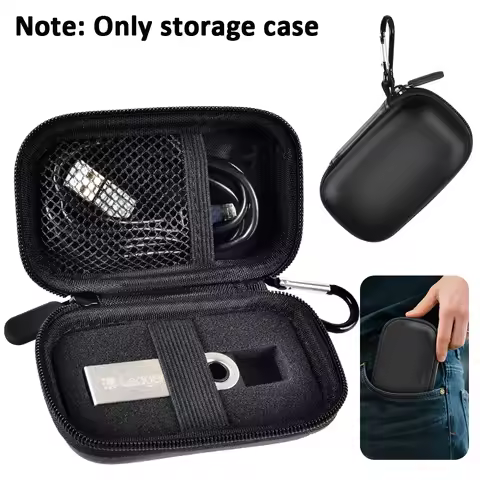 Storage Bag Compatible with Ledger Nano X/S/S Plus for Cryptocurrency Hardware Wallet - BTC for Bitc