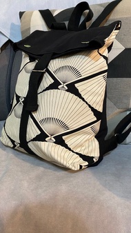 日本棉帆布折蓋後背包