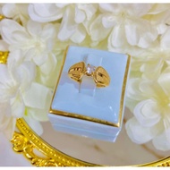 Beautiful titanium ring Cincin Titanium Anti Karat