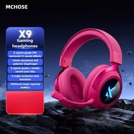 หูฟังMCHOSE X9 Wireless Headphone Game Headset Bluetooth 2.4G E-sports Headset Desktop Computer Thre