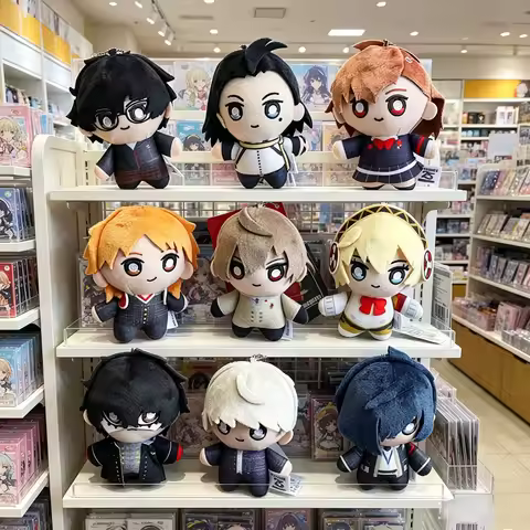 10CM Anime Yuuki Makoto Aegis Shiomi Kotone Gorou Akechi Joker Shiomi Kotone Cosplay Anime Plushie P