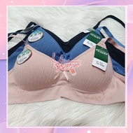 Vaya 912/915 I Knitted Bra with Foam and Wire-Free Size 34-40 Wireless Bra