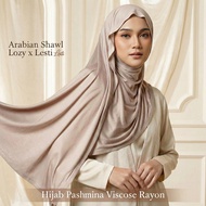 Pashmina Viscose Rayon Arabian Shawl – Lozy Hijab Series (Lesti Variant) | Cool & Falling natural Sh