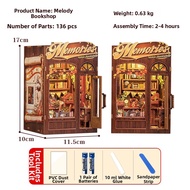 Rolife | Owl Bookstore Wooden Assembly Miniature