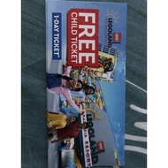 LEGOLAND kids/child ticket free one day