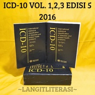 PACKAGE 3 BOOKS ICD 10 Vol. 1, 2, 3 EDITION FIFTH 2016