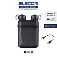 ELECOM NESTOUT Power bank/15000mAh/Waterproof/Dustproof/Shockproof/32W USB-C Fast Charging PD/DE-NES