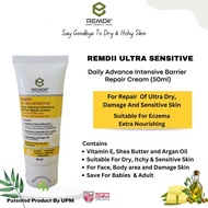 REMDII ULTRA SENSITIVE  Intensive Barrier Repair Cream Gatal Ec zema (50ml) Rashes, Ekzema (50ml)