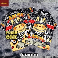 LABUBU T Shirt Baju Jersey New Trend Airport Model Day Children's and Adult Shirts: Microfiber Thail