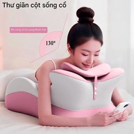 Multifunctional Pillow X5 Love Relaxation - Pink and Black Latex Ergonomic Pillow (55x40x26cm - adul