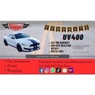 Full Car Tinted UV400 RM 499 Lifetime warranty up to 90% heat insulation anti UV 100% tinted premium