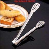 304 stainless steel food tongs, barbeque tongs, restaurant kitchen ice tongs, WITH GAS HEAD - MA: LE