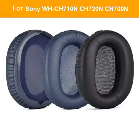 Soft Protein Ear Pads Earphone Earpads for Sony WH-CH710N CH710N CH720N CH700N Headphone Thick Cushi