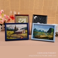 Narrow Edge PVC Plastic Photo Frame Wall Hanging Table Children's Art Works Sketch Frame Certificate