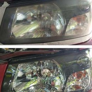 大燈快潔 Subaru 速霸陸 BRZ Forester Impreza 原廠大燈泛黃霧化拋光翻新處理