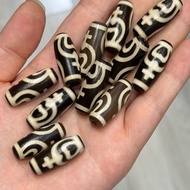 Old Agate Aquarius Dzi Beads DIY Beads Jewelry Accessories Mobile Phone Chain Bracelet Pendant Bag H