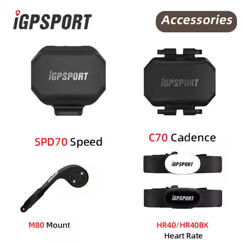 IGPSPORT IGS Speed Sensor Cadence Sensor HR40 Heart Sensor S80 SPD70 CAD70 Computer Sensor Holder Br