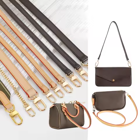 Shoulder Straps Bag Strap for LV Speedy 20 100% Genuine Leather Crossbody Long Bags Belt 120cm Bag A