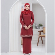 KURUNG MODEN SEDONDON IBU ANAK KURUNG LACE LILAC BLACK SOFT YELLOW MAROON CREAM SAGE GREEN NAVY BLUE