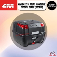 GIVI BOX 33L ATLAS MONOLOCK TOPCASE BLACK [B33NM]