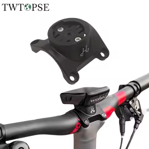 TWTOPSE T Line Bike Handlebar Clamp Mount For Brompton Folding Bicycle Fit Garmin Wahoo Computer Bik