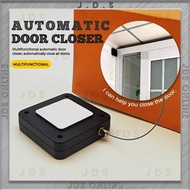 Auto Door Closer Punch Free Door Close Cable String Door Closer Penutup Pintu Auto cable F05