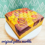 ORIGINAL JELITA MARBLE (SOFT BUTTERCAKE) KEK VIRAL PALING SEDAP SAIZ 8"x 8"