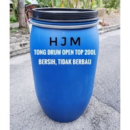 Tong Drum / Tong Drum Biru / Tong Air / Open Top 200 Liter