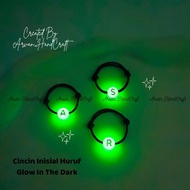 Glow-In-The-Dark Initial Ring Glow-In-The-Dark Initial Ring/