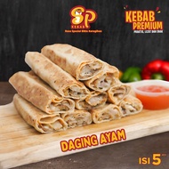 SP KEBAB OFFICIAL KEBAB FROZEN TERLARIS SPkebab Daging Ayam - KEBAB SEDANG ISI 5 AUTHENTIC TURKI CEM