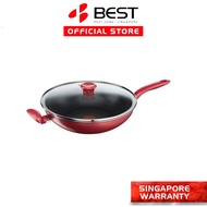 Tefal So Chef Wok Pan (32cm) with Lid G13598