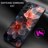 VN60 Softcase Glass Glitter For Samsung A17 Latest - Casing hp For Samsung A17 Casing Mica Cover hp