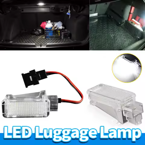 2PCS LED Trunk Lamp Light for Audi A4 A6 Q5 A8 1996-2015 VW Golf Passat - CANBUS Error Free - OEM 4B