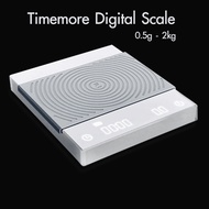 Timemore Digital Scale เครื่องชั่งดิจิตอล ตาชั่ง จับเวลาได้ ชาร์ต USB (0.5g-2kg)