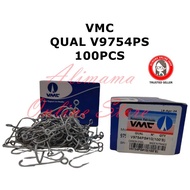 VMC QUAL V9754PS CARBON STEEL 100PCS FISHING HOOK