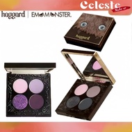 HAGGARD Eyeshadow Emo Monster Four-Color Eyeshadow Palette Brown Matte Low Saturation Multi-Color Ey