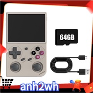 G350 Retro Handheld Game Console 64GB 4000 Games 3.5" IPS Linux 64-Bit System RK3326 Portable Pocket