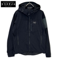 Arc'teryx 黑色 GAMMA MX 連帽衫，M 碼 [二手]