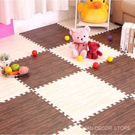 DIY Puzzle Mat 60x60cm Bedroom Thicken Foam Splicing Floor Mat Carpet Baby Crawling Mat 30x30cm