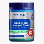 Wagner Triple Strength Omega 3 Fish Oil 150 Capsules (Exp 06/2027)