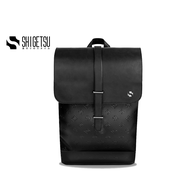 Shigetsu Debossed Monogram Bag Collection Backpack for School crossbody bag Men Office Bags