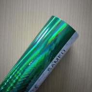 Hot stamping foil HOLOGRAM HIJAU GLOSY D04
