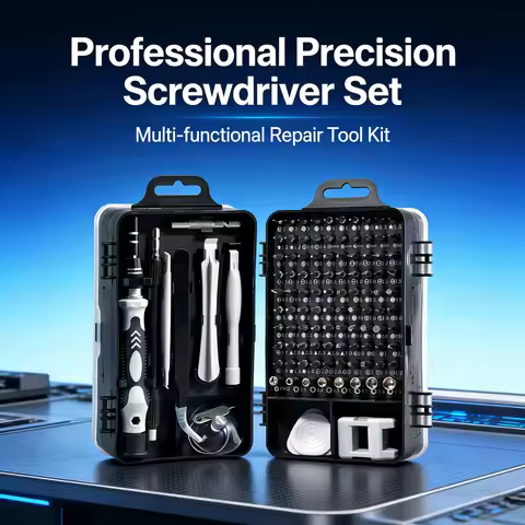 115 in 1 Precision Screwdriver Set WEEKS, Magnetic Mini Screw Nuts Bits Multifunction Household Repa