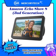 Amazon Echo Show 8 (3rd Gen) 8" Smart Display with Alexa/Amazon Echo Show 5 (3rd Gen) | 5.5” Smart S