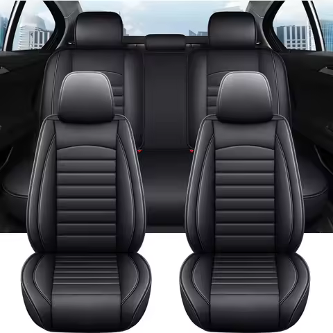 Full Coverage Pu Leather Car Seat Covers for HONDA Civic City CRV CRZ Accord Elysion Fit Jade Jazz C